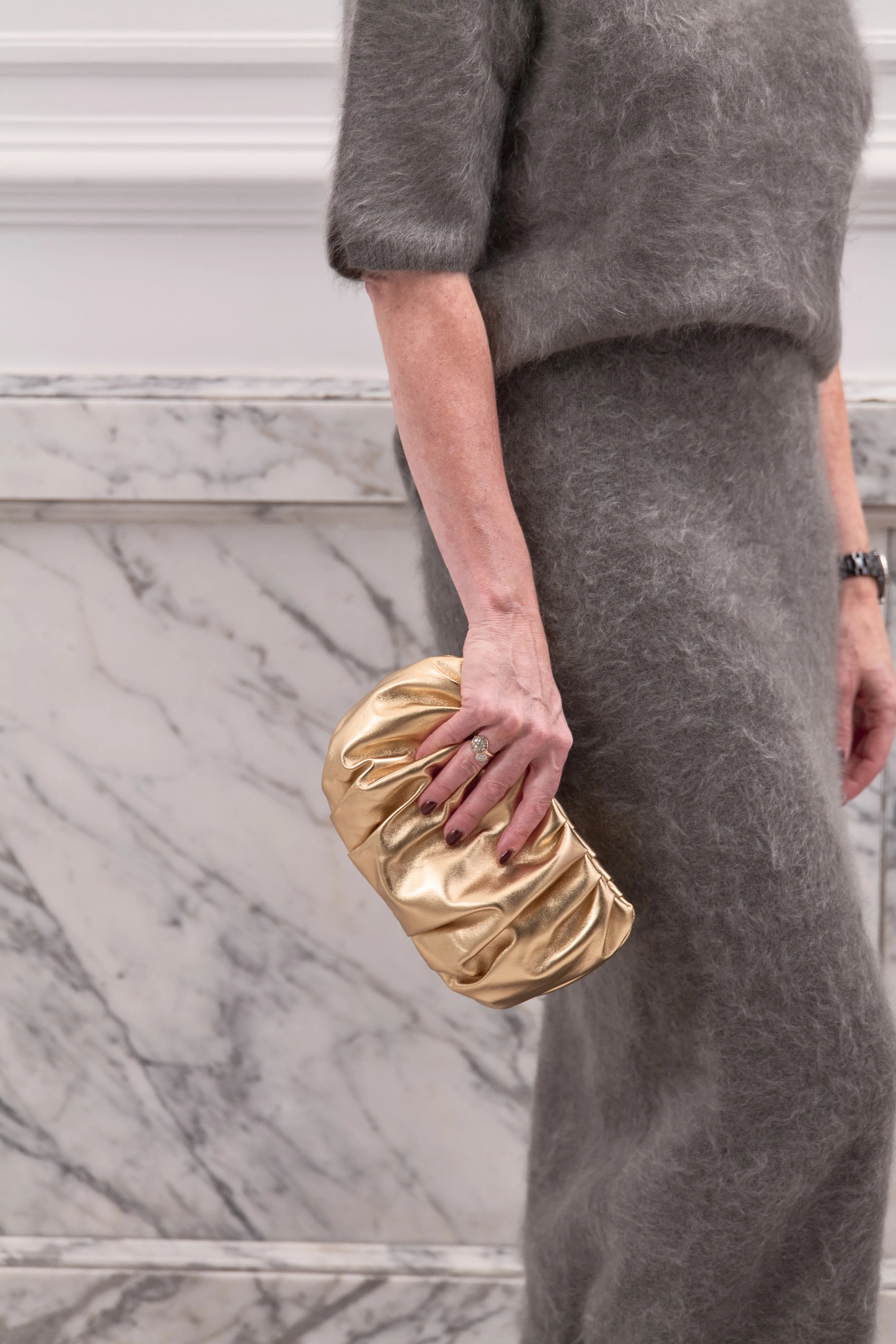 JACKY Clutch Mini - Gold
