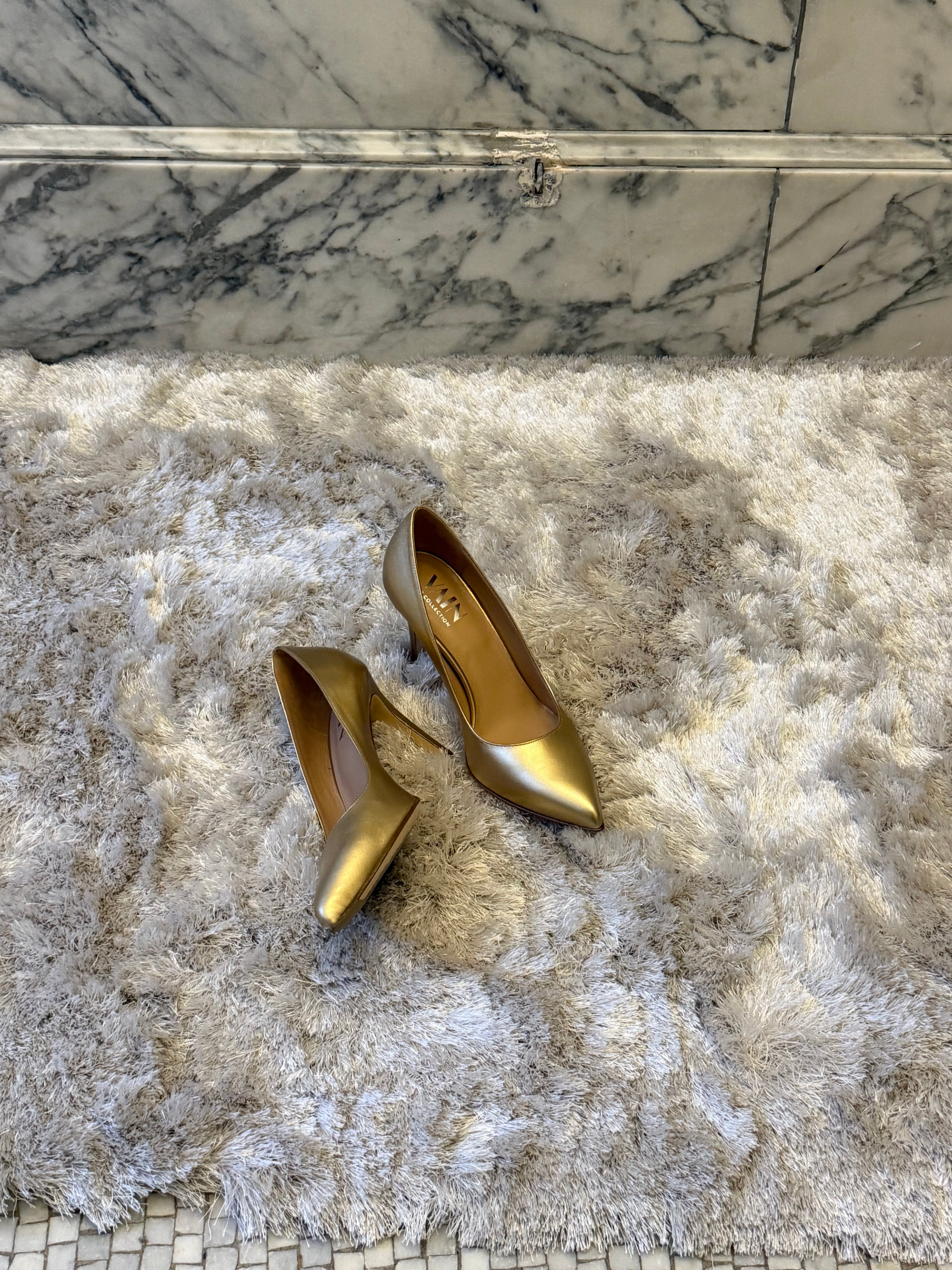 AURELIA High Heels - Gold