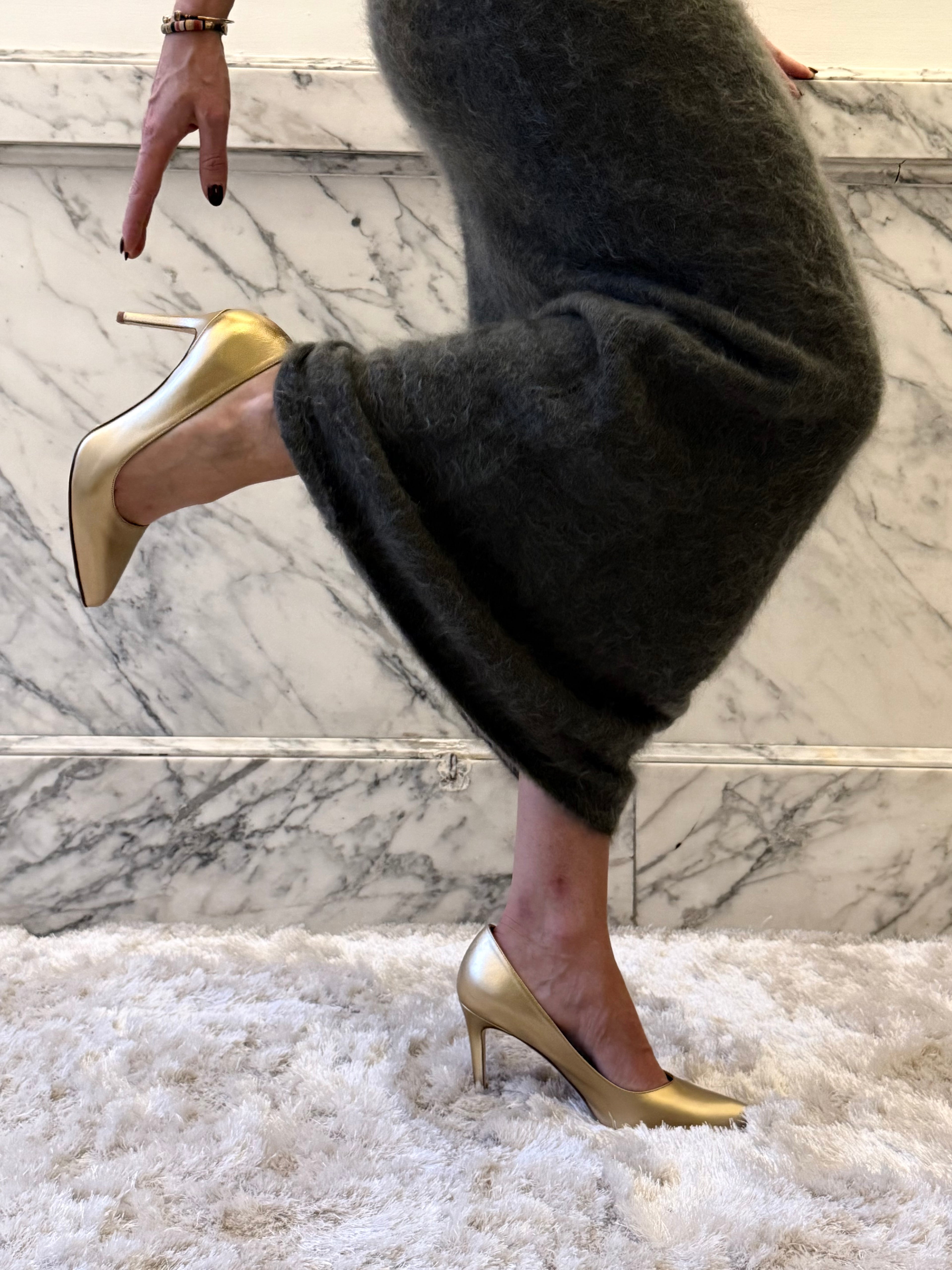 AURELIA High Heels - Gold