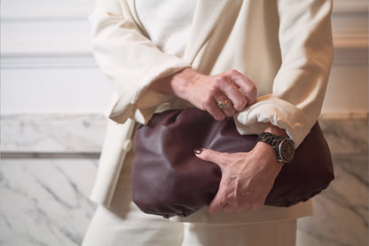 JACKY Clutch Maxi - Bordeaux