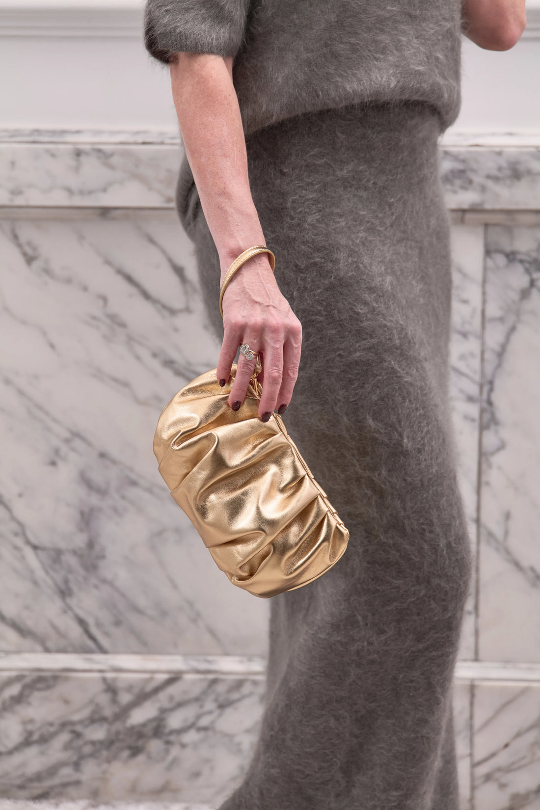 JACKY Clutch Mini - Gold