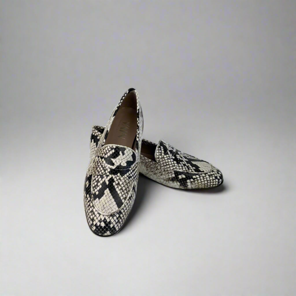 Faux Python loafers