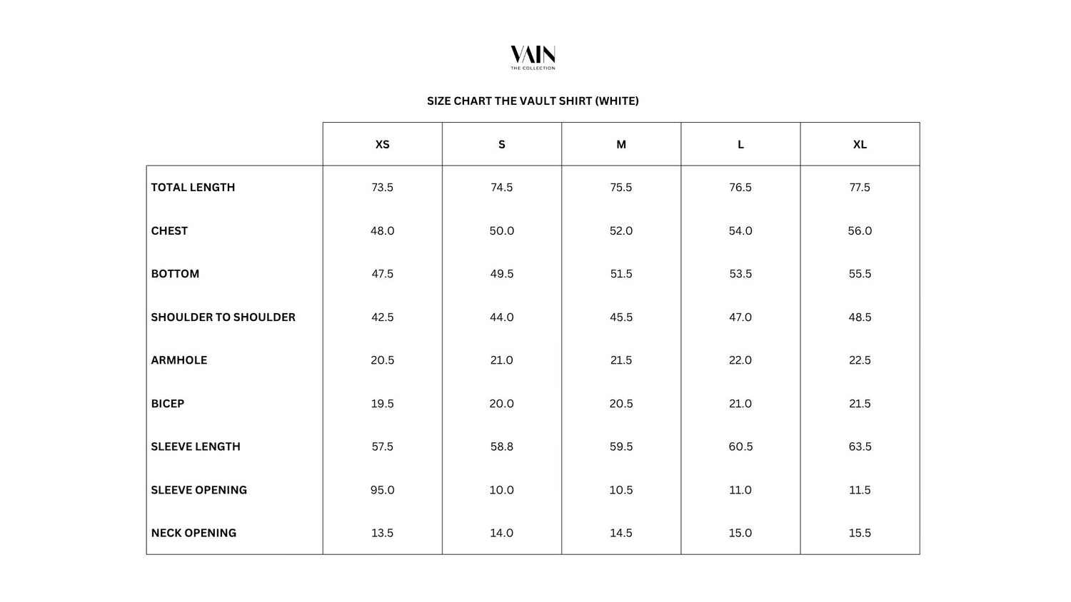 THE VAULT Shirt - white button-up shirt